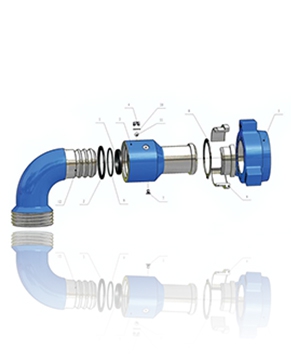 HIGH-PRESSURE ACTIVE ELBOW